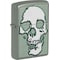 Zippo 2022N Zippo Price Fighter Skull Design Sage ZIP-48489 - alternate 3